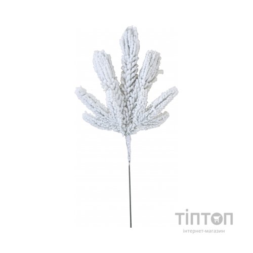 Декоративна гілка YES! Fun №4 засніжена (904243)