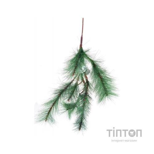 Декоративна гілка YES! Fun ялинкова 0.50 м з прикрасою Ельфійська (960342)