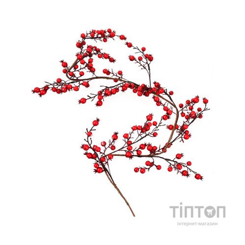 Декоративна гілка YES! Fun з червоними ягодами, 150 см (973492)