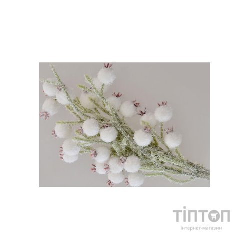 Декоративна гілка YES! Fun засніжена з ягодами, 11 см (973253)