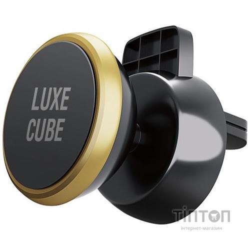 Держатель автомобильный Luxe Cube магнитный Black (8886668686204)