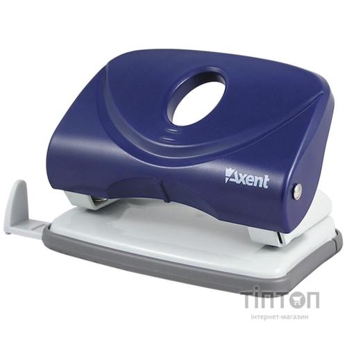 Діркопробивач Axent Welle-2 plastic, 20sheets, blue (3820-02-А)