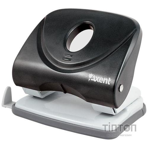 Діркопробивач Axent Welle-2 plastic, 30sheets, black (3830-01-А)