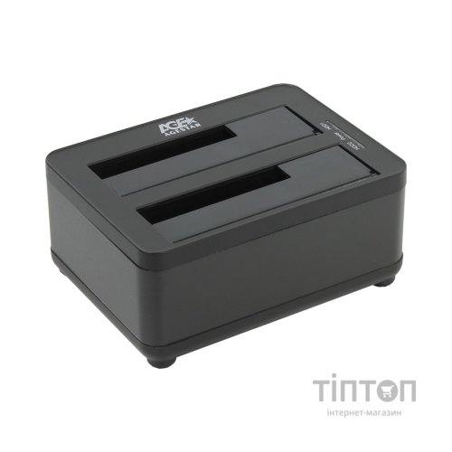Док-станція для накопичувачів AgeStar 3UBT8 (Black)