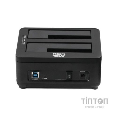 Док-станція для накопичувачів AgeStar 3UBT8 (Black)