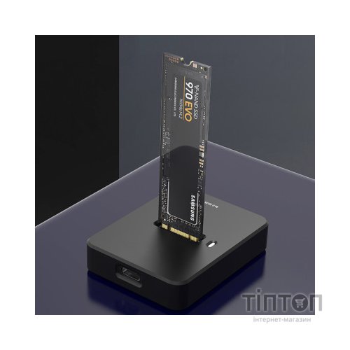 Док-станція для накопичувачів Gembird USB Type-C M.2 SATA NVME SSD (DD-U3M2)