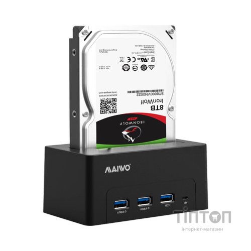 Док-станція для накопичувачів Maiwo K308H