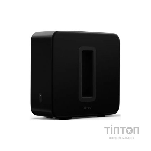 Домашній сабвуфер Sonos Sub Gen3 Black (SUBG3EU1BLK)