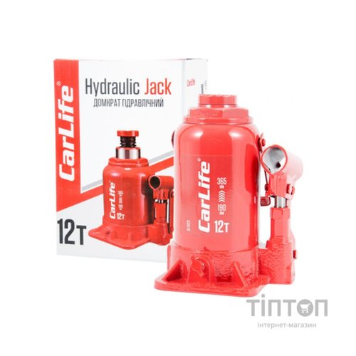 Домкрат CarLife 12т 190-165мм (BJ412S)
