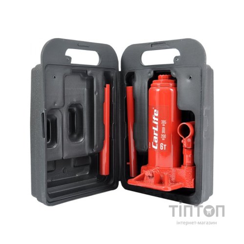 Домкрат CarLife 6т 200-385мм (BJ406P)