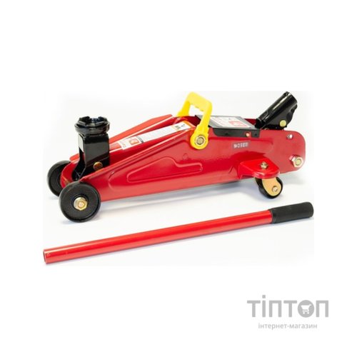 Домкрат CarLife підкатний 2т, 135-335мм (FJ590P)