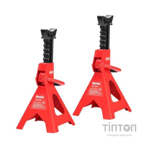 Домкрат Ronix комплект 2 шт домкар-підставка, 2т (RH-4941)