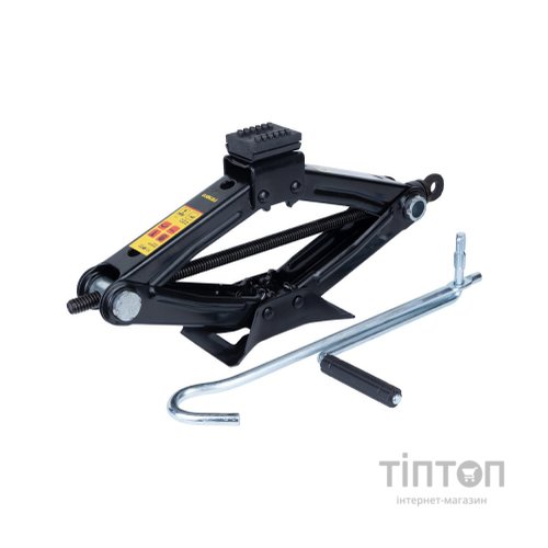 Домкрат Sigma механічний ромбоподібний 1т Н 105-350мм (6119131)