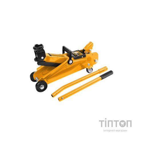 Домкрат Tolsen підкатний гідравлічний 3т, 135-400 мм Профі (65463)