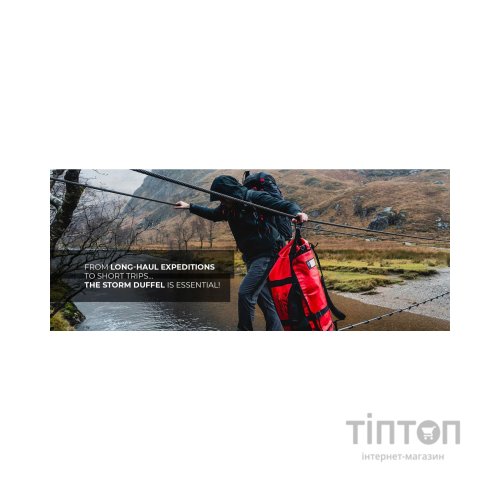 Дорожня сумка Highlander водозахисна Storm Kitbag 65L Red (DB123-RD) (927454)