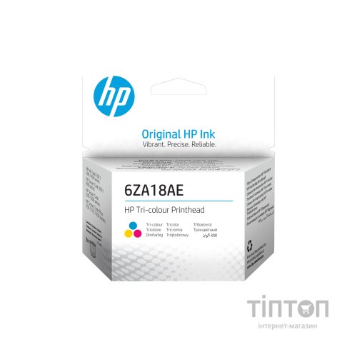 Друкуюча голівка HP 6ZA18AE Tri-Color (6ZA18AE)