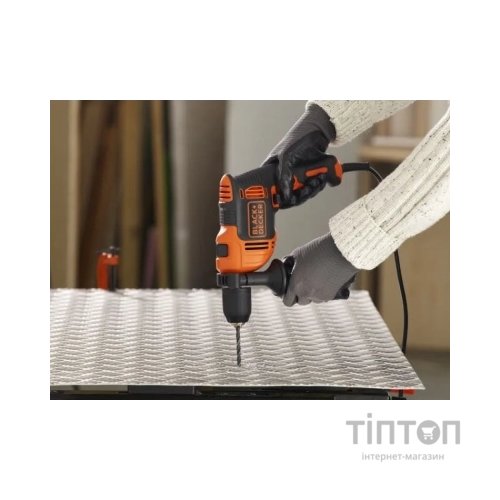 Дриль Black&Decker 550 Вт, кейс (BEH550K)