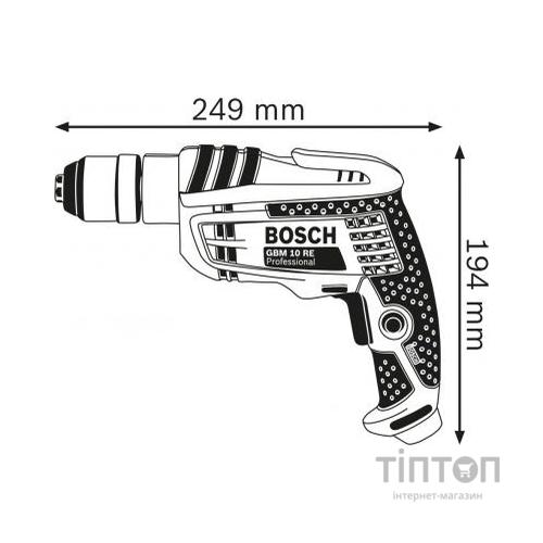 Дриль Bosch GBM 10 RE (0.601.473.600)