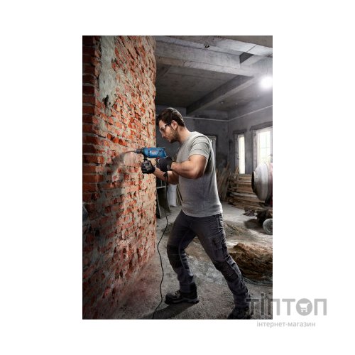 Дриль Bosch GSB 600, 600Вт, 1-10 мм, 3000 об/хв, 48000 уд/хв (0.601.1A0.320)