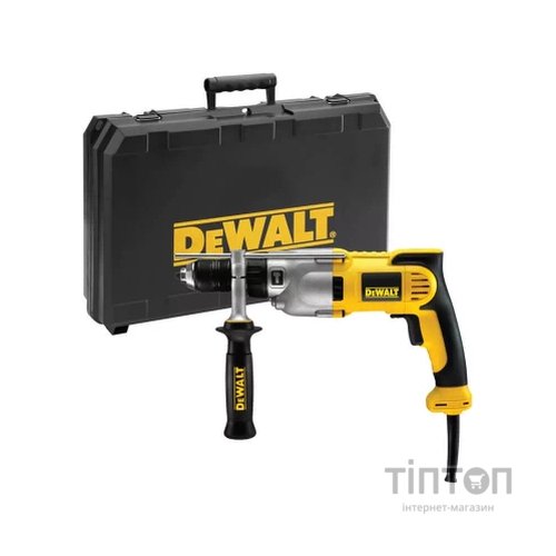 Дриль DeWALT 1100 Вт, 40 Нм кейс (DWD524KS)