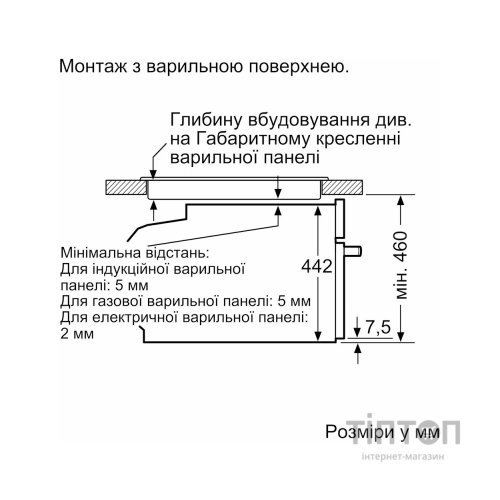 Духова шафа Bosch CMG7241W1