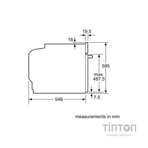 Духова шафа Bosch HBG7764B1