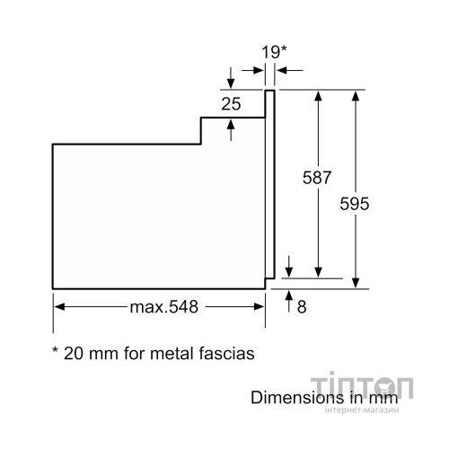 Духова шафа Bosch HBJ558YW3Q