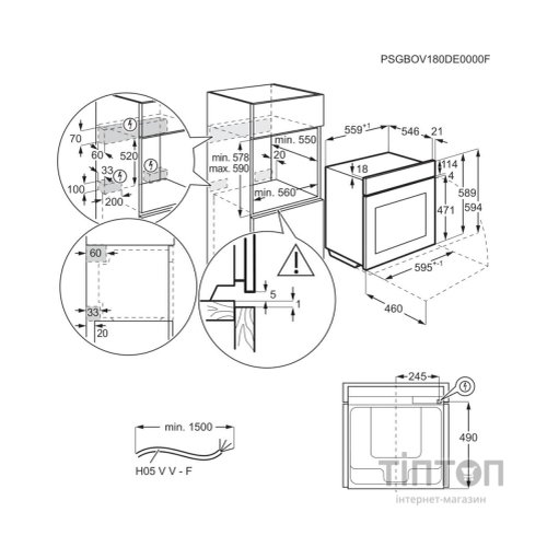 Духова шафа Electrolux EOB8S39WZ