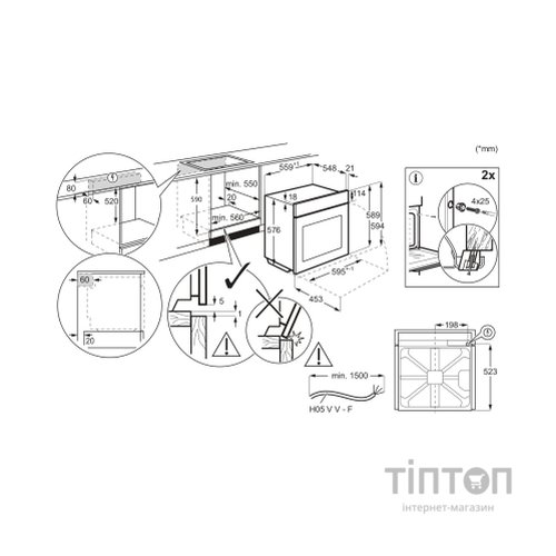 Духова шафа Electrolux LOF6P16Z