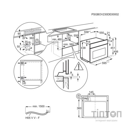 Духова шафа Electrolux LVL8E09Z