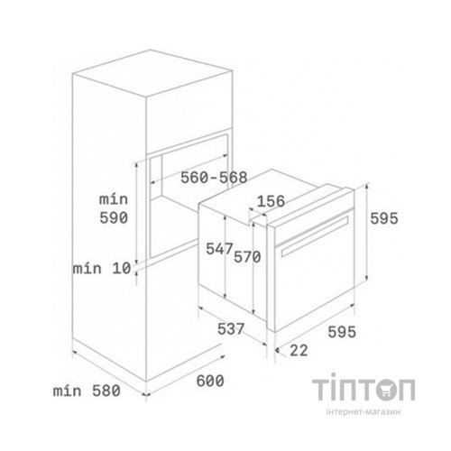Духова шафа Teka HLB 840 (WH)
