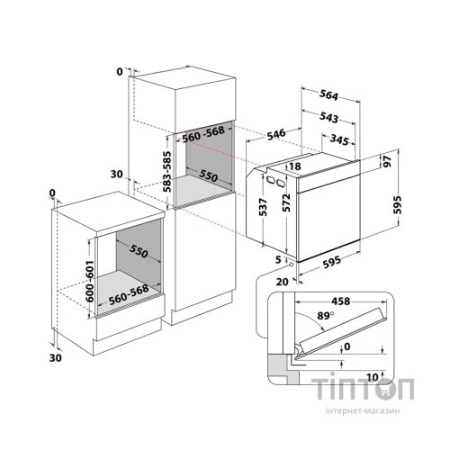 Духова шафа Whirlpool AKZ9 6230 IX (AKZ96230IX)