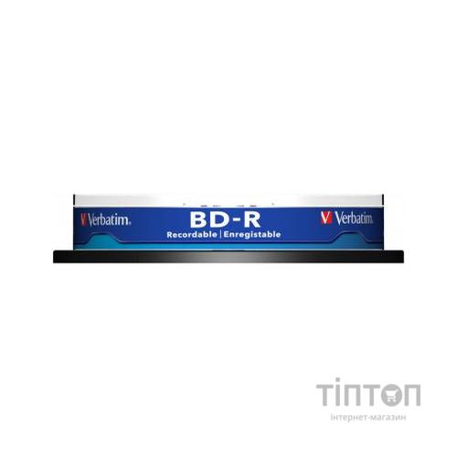 Диск BD-R Verbatim 25Gb 6x Cacke 10шт