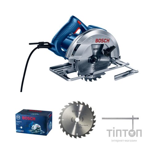 Дискова пила Bosch GKS 140 + Пиляльний диск Eco for wood (0.601.6B3.020)