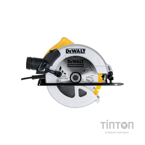 Дискова пила DeWALT 1350 Вт, диск 184х16 мм, 3.66 кг (DWE560)
