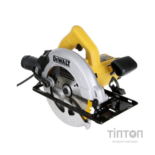 Дискова пила DeWALT 1350 Вт, диск 184х16 мм, 3.66 кг, кейс (DWE560K)