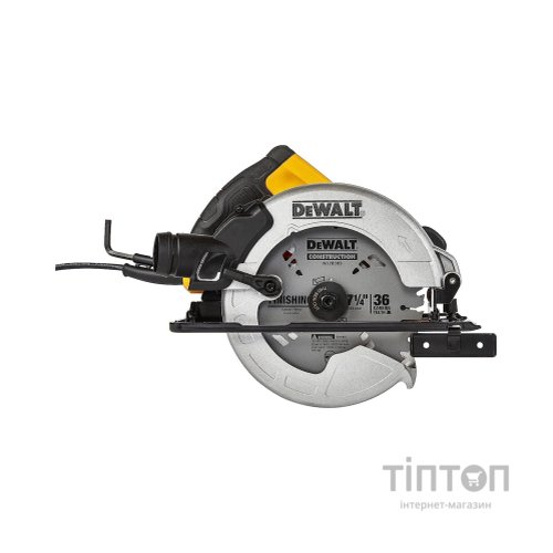 Дискова пила DeWALT 1500 Вт, диск 190х30 мм, 4.0 кг (DWE5615)