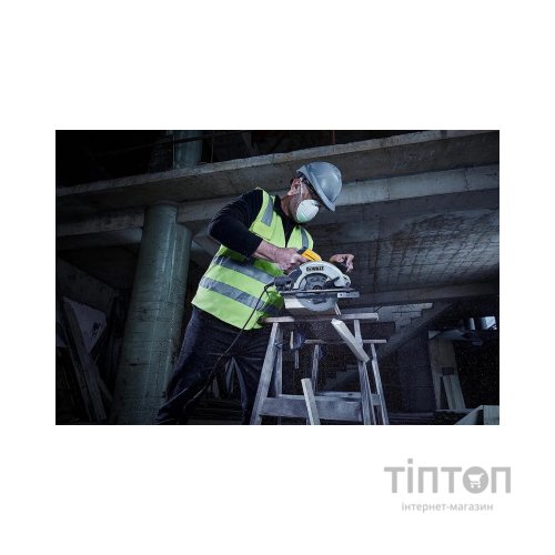 Дискова пила DeWALT 1500 Вт, диск 190х30 мм, 4.0 кг (DWE5615)