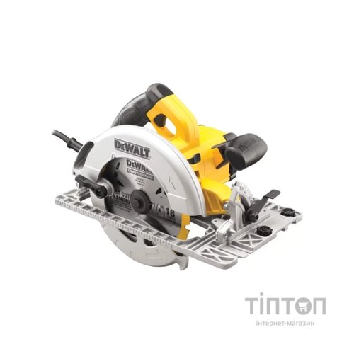 Дискова пила DeWALT 1600 Вт, диск 190х30 мм, 4.0 кг, кейс (DWE576K)