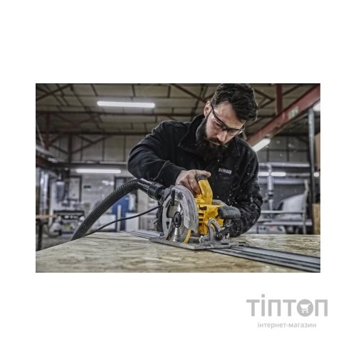 Дискова пила DeWALT 1600 Вт, диск 190х30 мм, 4.0 кг, кейс (DWE576K)