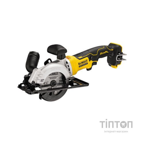 Дискова пила DeWALT 18В XR Li-Ion, безщіткова, 115х9.5 мм (без АКБ та ЗУ) (DCS571N)