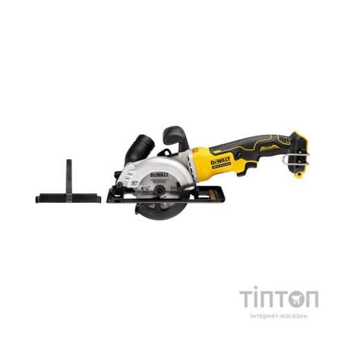 Дискова пила DeWALT 18В XR Li-Ion, безщіткова, 115х9.5 мм (без АКБ та ЗУ) (DCS571N)