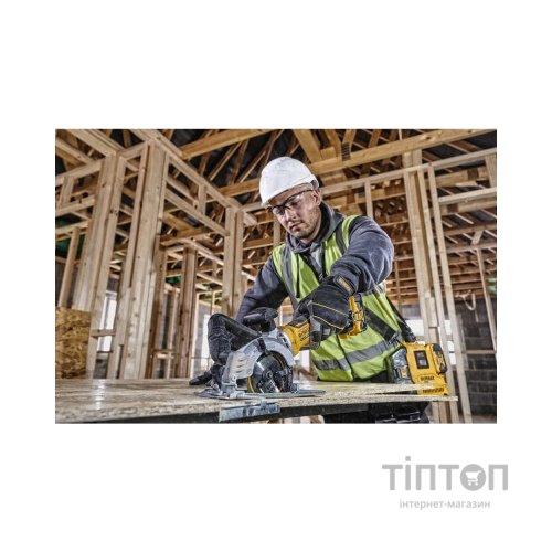 Дискова пила DeWALT 18В XR Li-Ion, безщіткова, 115х9.5 мм (без АКБ та ЗУ) (DCS571N)