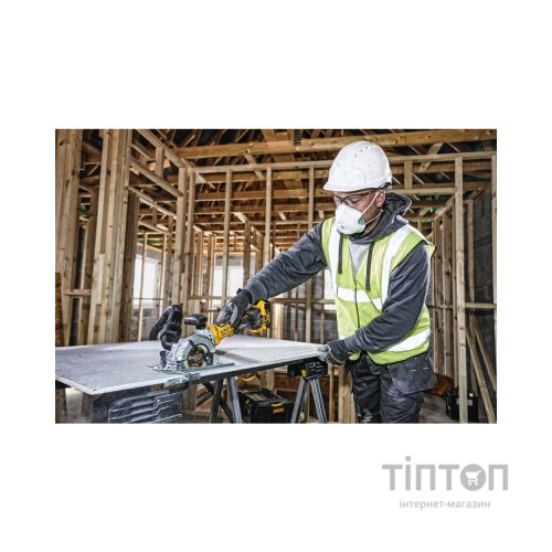 Дискова пила DeWALT 18В XR Li-Ion, безщіткова, 115х9.5 мм (без АКБ та ЗУ) (DCS571N)
