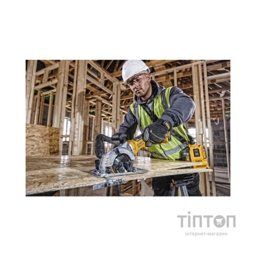 Дискова пила DeWALT 18В XR Li-Ion, безщіткова, 115х9.5 мм (без АКБ та ЗУ) (DCS571N)