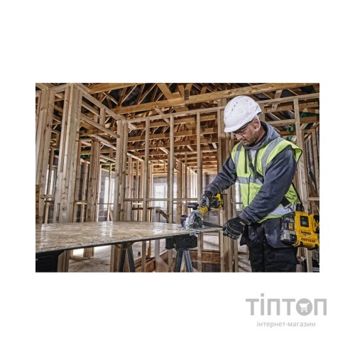 Дискова пила DeWALT 18В XR Li-Ion, безщіткова, диск 115х9.5 мм, 2.5 кг, 2x5Ah, кейс TSTAK (DCS571P2)
