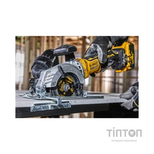 Дискова пила DeWALT 18В XR Li-Ion, безщіткова, диск 115х9.5 мм, 2.5 кг, 2x5Ah, кейс TSTAK (DCS571P2)