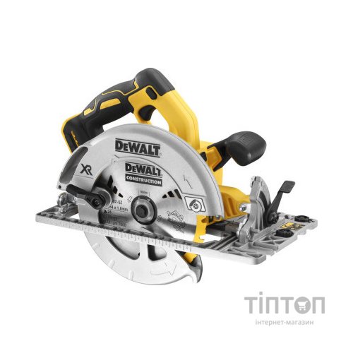 Дискова пила DeWALT 18В XR Li-Ion, диск 184х16 мм, 3.6 кг, TSTAK (без АКБ та ЗП) (DCS572NT)