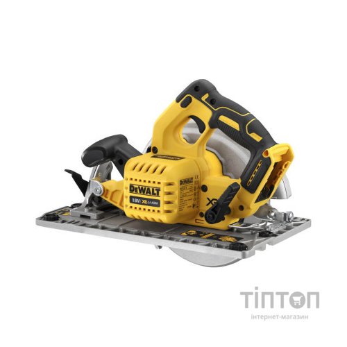 Дискова пила DeWALT 18В XR Li-Ion, диск 184х16 мм, 3.6 кг, TSTAK (без АКБ та ЗП) (DCS572NT)