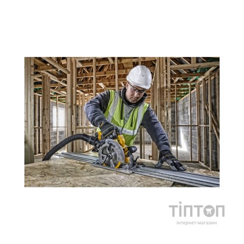 Дискова пила DeWALT 18В XR Li-Ion, диск 184х16 мм, 3.6 кг, TSTAK (без АКБ та ЗП) (DCS572NT)